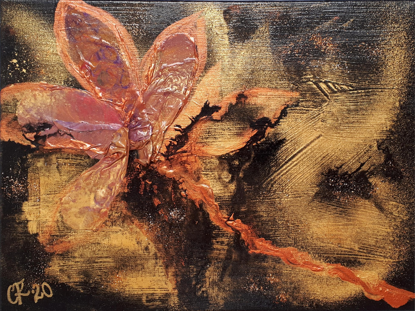 Zauberblume / Acryl