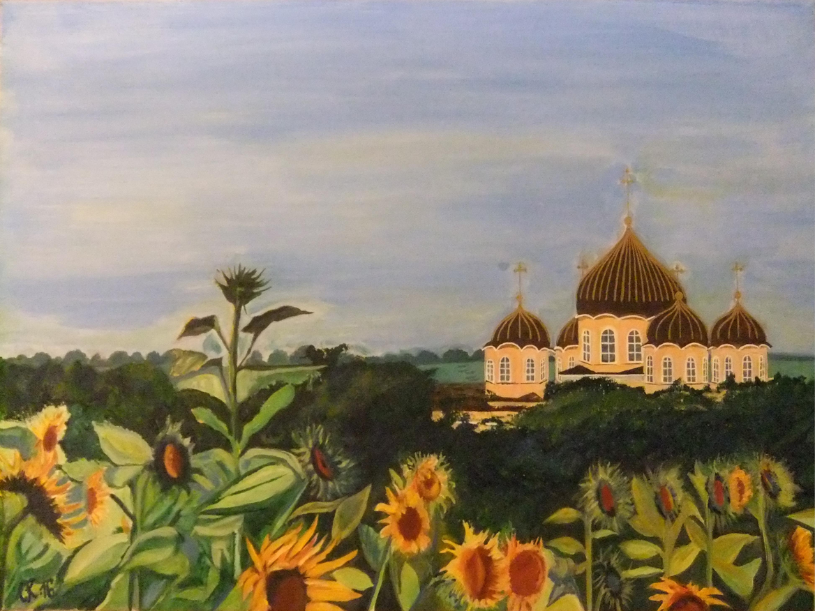 Toscanaschlössel / Acryl