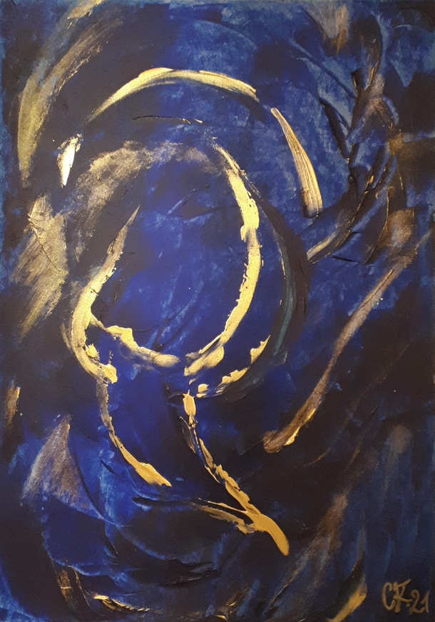 Himmelsbote / Acryl