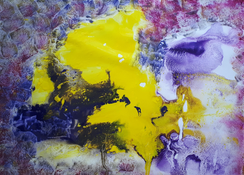 Entgegengesätze Kräfte / Acryl