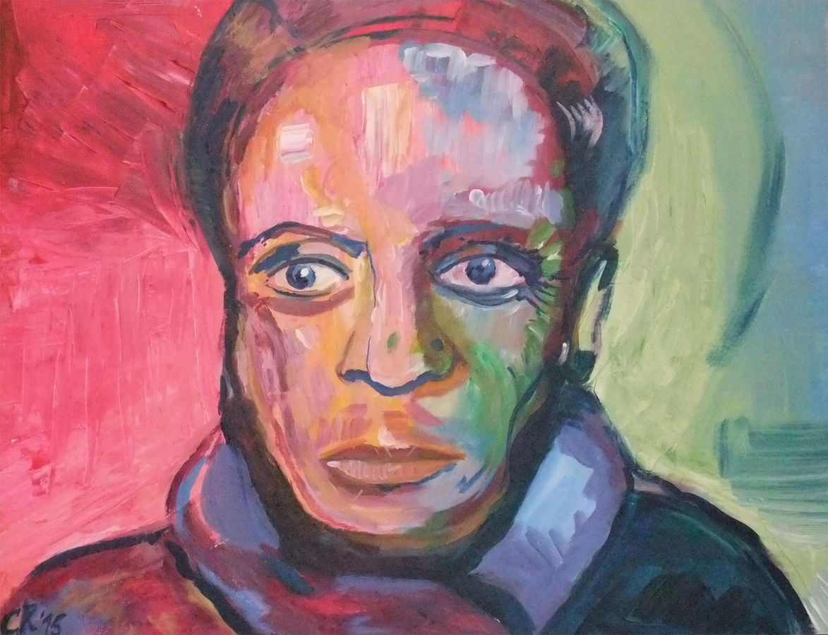 Zwischen den Welten / Acryl