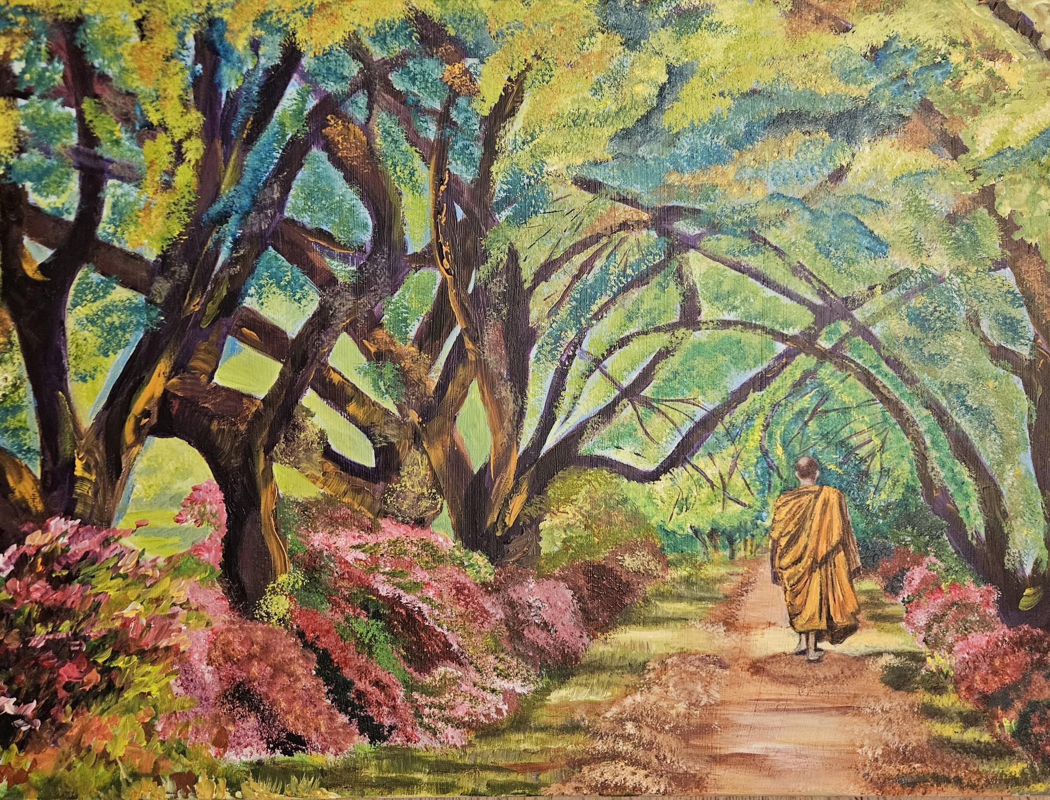 Der Weg der Erleuchtung / Acryl