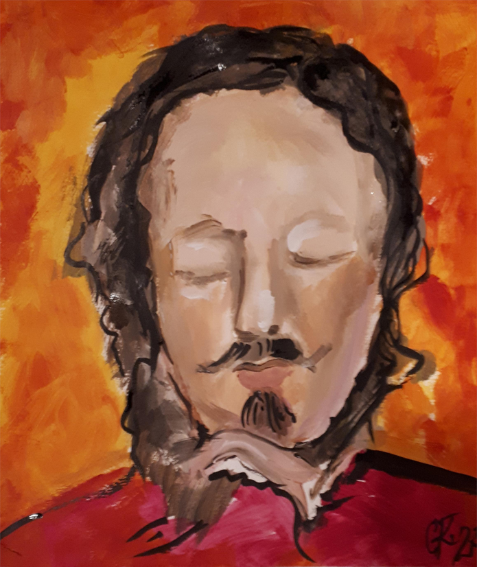 Auf der Suche nach der Wahrheit / Acryl
