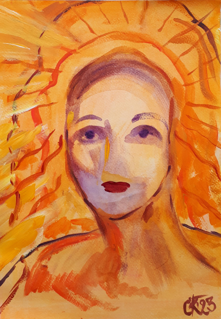 Erleuchtet / Acryl