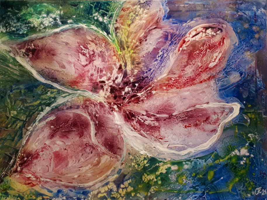 Aufgehende Blüte