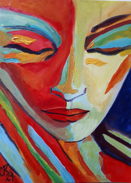 Meditation / Öl