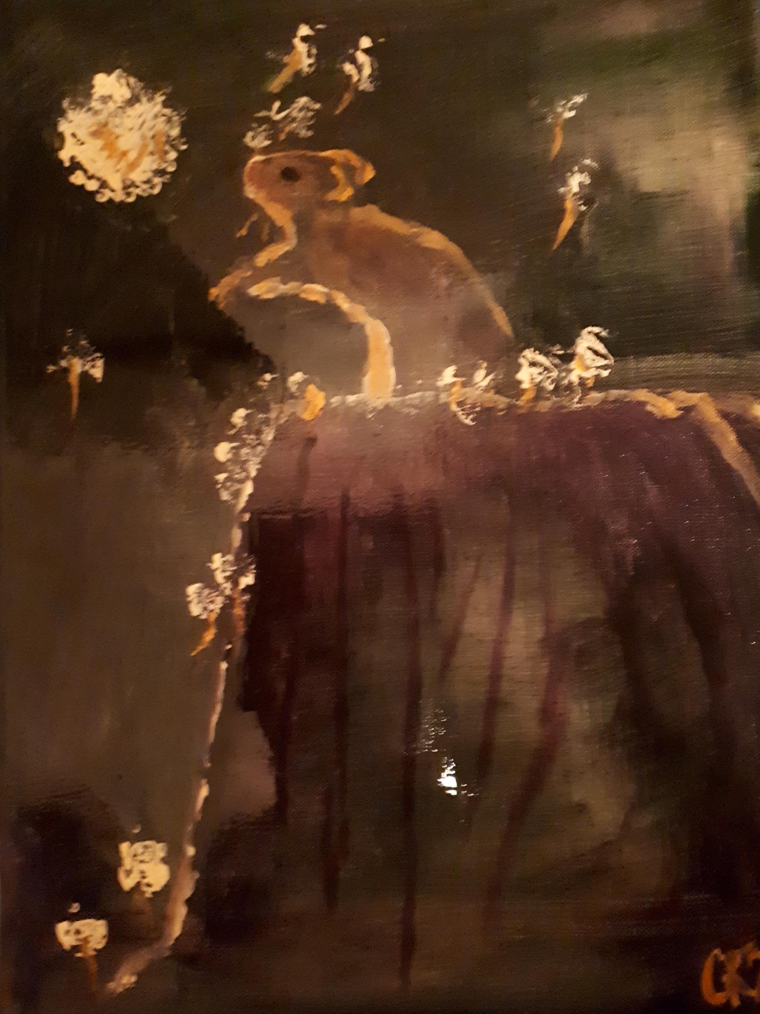 Zaubermaus / Pastell