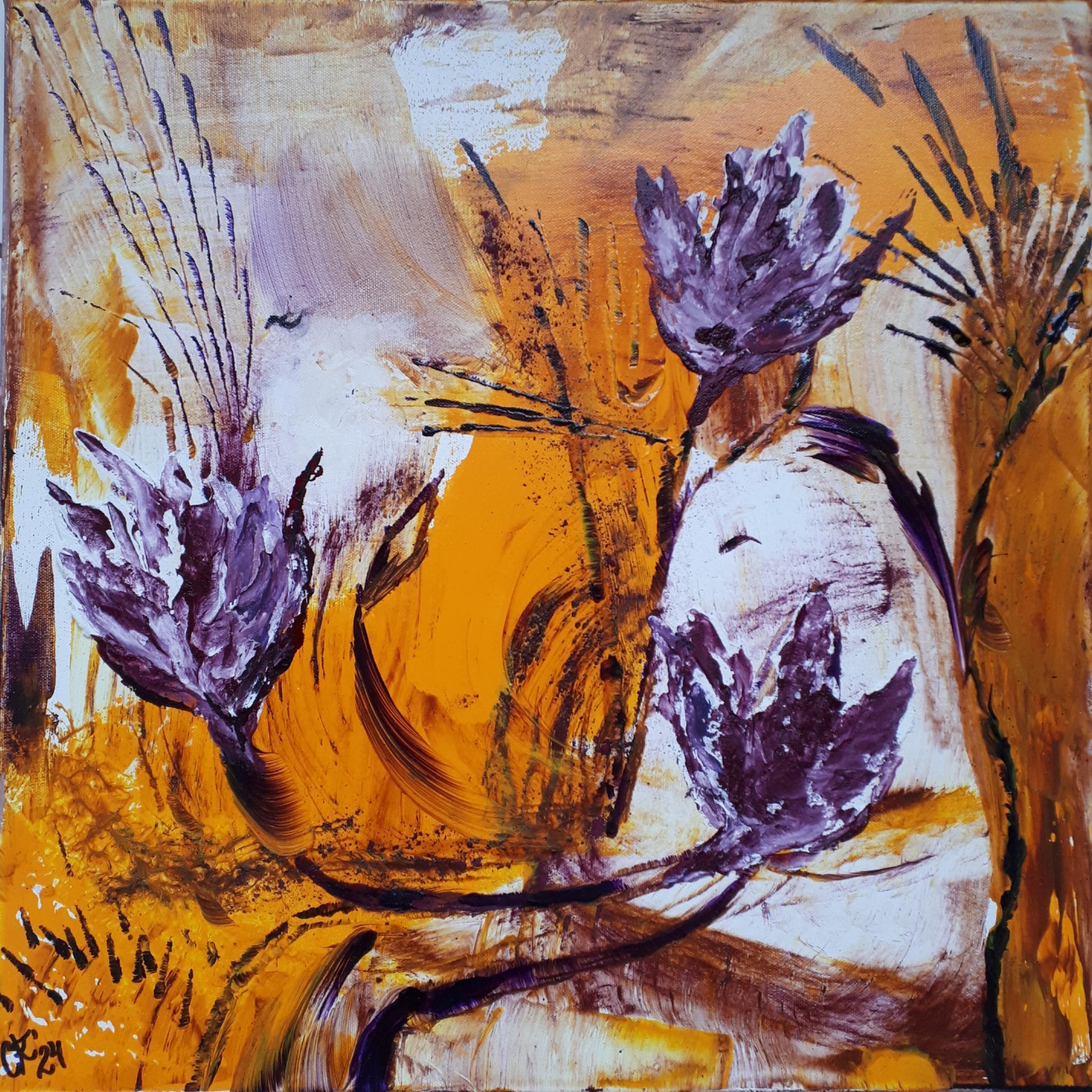 Far East Flowers / Acryl